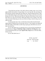 thực trạng công tác kế toán taị công ty tnhh dược phẩm và thiết bị y tế đồng lực