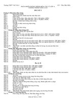 Giáo án Lý 11 NC 3 cột mới nhất