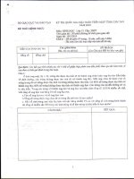 Đề thi và đáp án thi MTCT Quốc gia 2010 - Môn Sinh học