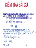 ôn tập đại số 10