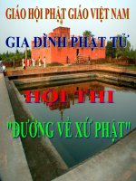 Hội thi đường về xứ Phật