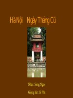 HàNội ngày tháng  cũ