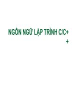 Mở đầu lập trình trên ngôn ngữ c và một phần mở rộng của c++