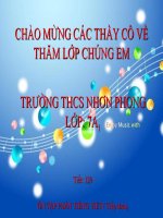 tiết 129- Ôn tập tiếng Việt