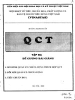 Hội khoa học kỹ thuật về tiêu chuẩn hóa, chất lượng và bảo vệ người tiêu dùng Việt Nam Tập 3