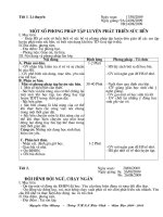 Thể Dục 9 ( Nhung )