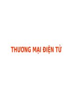 Thương mại điện tử là gì