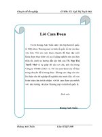 hoạt động xuất nhập khẩu uỷ thác của công ty tnhh cellco việt nam