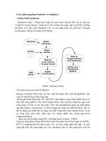 các phương pháp synthesis và optimize