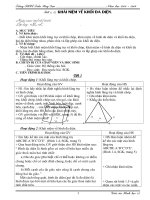 Giáo án Hình học 12 - Ban cơ bản (2 cột)