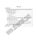 Ảnh hưởng của tăng trưởng kinh tế đến xóa đói giảm nghèo ở việt nam