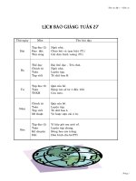 GIAO AN LOP 3 (TRẠCH)