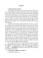 Nhân lực có chuyên môn kỹ thuật cho công nghiệp hóa, hiện đại hóa ở tỉnh hòa bình (tt)