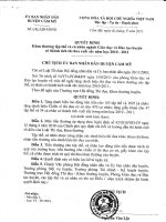 Quyết định 672 và DS khen thưởng