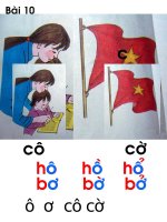 Bài 10 Ô Ơ