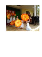 Trường TH Triệu Thành trong ngày khai giảng