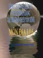 bai 13 dia hinh be mat trai dat