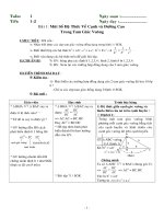 GIÁO ÁN HÌNH 9 HK1 2011-2012 ĐÃ SỬA