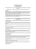 TIÊU CHUẨN QUỐC GIA TCVN 9155 : 2012 CÔNG TRÌNH THỦY LỢI - YÊU CẦU KỸ THUẬT KHOAN MÁY TRONG CÔNG TÁC KHẢO SÁT ĐỊA CHẤT