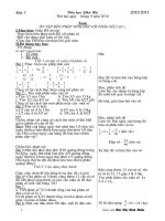 GIÁO ÁN BUỔI 2 LỚP 5 KÌ I