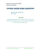 skkn  một số phương pháp nâng cao khả năng cảm thụ màu sắc nhằm phát triển kĩ năng vẽ màu trong phân môn vẽ trang trí của học sinh thcs
