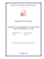 NGHIÊN CỨU CÔNG NGHỆ MPLS VÀ ỨNG DỤNG TRÊN  MẠNG VIỄN THÔNG ETL CỦA LÀO