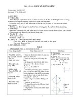 Giáo án đại số và giải tích 11 - Ban cơ bản (2 cột)