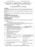 Giáo án số học 6-Chuẩn KTKN