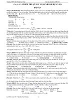 Chiến thuật suy luận nhanh dựa vào đáp án trắc nghiệm