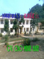 Tiết 11. tuần 3: Từ láy