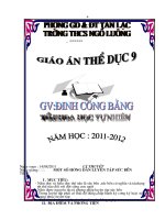 Giao an TD 9 hoc ky I CKTKN