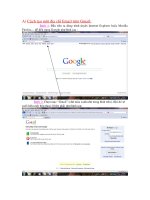 Tạo và Sử dụng Email của Google