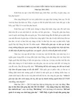 bài phát biểu của giáo viên nhân ngày khai giảng năm học 2011-2012