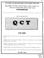 Hội khoa học kỹ thuật về tiêu chuẩn hóa, chất lượng và bảo vệ người tiêu dùng Việt Nam Tập 1