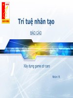 slike thuyết trình  xây dựng game cờ ca rô