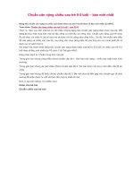 Chuẩn cân nặng chiều cao trẻ theo WHO