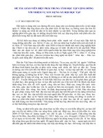 ĐỀ TÀI: GIÁO VIÊN BIỆT PHÁI TRUNG TÂM HỌC TẬP CỘNG ĐỒNG VỚI NHIỆM VỤ XÂY DỰNG PHONG TRÀO XÃ HỘI HỌC TẬP