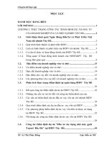 hoàn thiện công tác thẩm định dự án vay vốn đầu tư của doanh nghiệp vừa và nhỏ tại ngân hàng đầu tư và phát triển bidv chi nhánh tây hồ