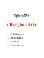 Đồng bộ hóa và phối hợp hệ phân tán (NW605)