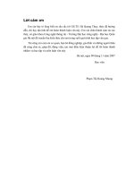 Ứng dụng mạng nơ ron nhân tạo vào việc dự báo lưu lượng nước đến hồ hòa bình