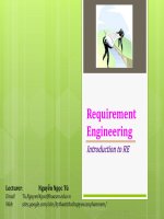 slike môn thu thập và phân tích yêu cầu nguyễn ngọc tú chương 1 tổng quan về môn học