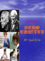 Giáo dục HS khuyết tật học tập