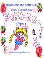 Mon TNXH lop 3 Tuan 32