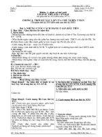 G. Án sử 8 GIẢM TẢI 2011