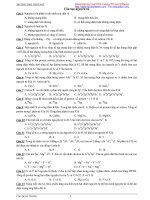 TONG HOP BAI TAP TUNG CHUYEN DE (LTDH)