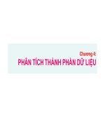 slide bài giảng môn phân tích thiết kế hệ thống thông tin lê khánh chương 4 phân tích thành phần dữ liệu