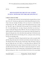 SKKN: MỘT SỐ GIẢI PHÁP THỰC HIỆN TỐT CUỘC VẬN ĐỘNG  XÂY DỰNG “TRƯỜNG HỌC THÂN THIỆN, HỌC SINH TÍCH CỰC”