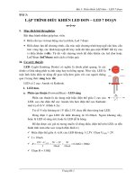 Điều khiển led đơn  led 7 đoạn