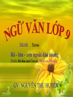 Tiết 146: Robinson ngoài đảo hoang