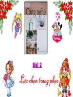 Tiết 5 Lựa chọn trang phục